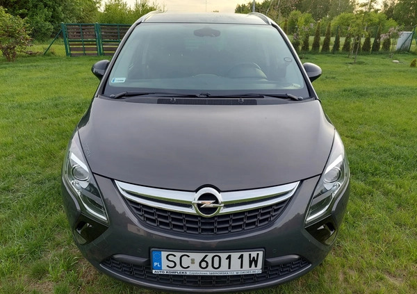 Opel Zafira cena 34000 przebieg: 201000, rok produkcji 2013 z Częstochowa małe 137